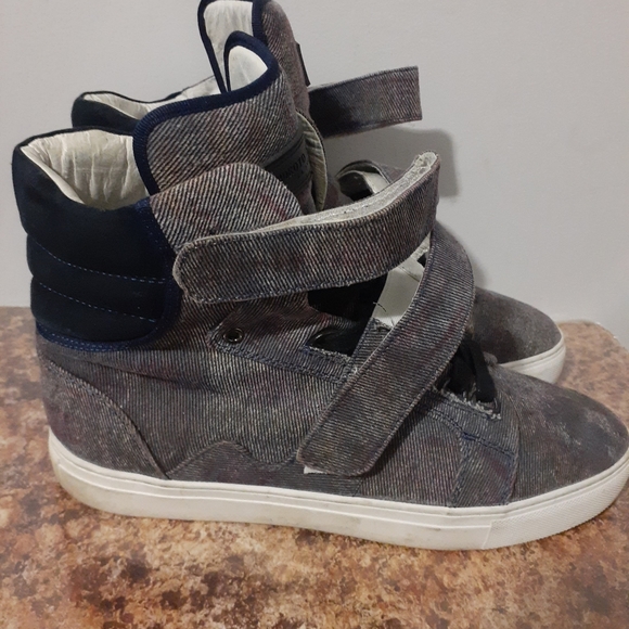 Andriod Homme Men's Size 11 Designer Sneaker Hightop Canvas - Picture 8 of 9